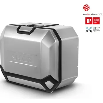 Zavazadlo na motocykl Shad kompletní sada hliníkových kufrů SHAD TERRA, 48L topcase 47L/47L boční kufry, včetně montážní sady a plotny SHAD HONDA X-ADV 750