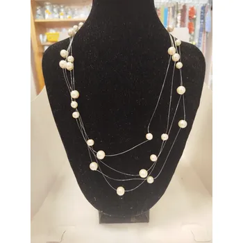 Šperk Náhrdelník z voskových perel