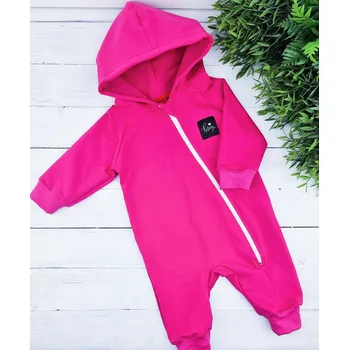 Kulišárny Teplákový overal rostoucí VIOLET VELIKOST: 80