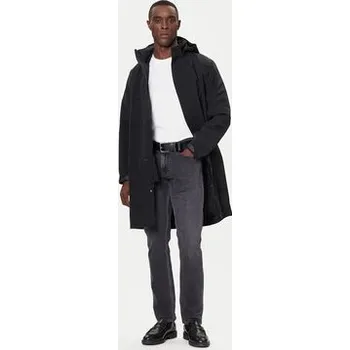 Dámský kabát Calvin Klein Kabát pro přechodné období LV04LD518G Černá Regular Fit S