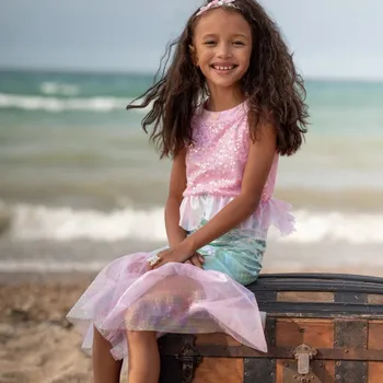 Karnevalový kostým Kostým mořská panna Great Pretenders - Mermaid 5-6 let