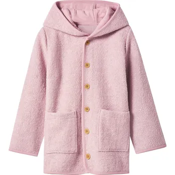 lupilu® Dětská bunda s merino vlnou (světle růžová, 98/104)