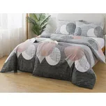 XPOSE® Francouzské bavlněné povlečení JADORE - béžové 200x220 cm, 70x90 cm, Bavlna + Prodloužená možnost vrácení zboží do 50 dnů