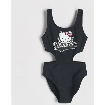 Dívčí oblečení Reserved - Jednodílné plavky Hello Kitty - černý - 576CZ-99X - 576CZ-99X-U15-2