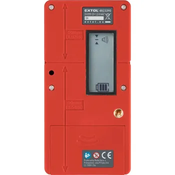 Měřící laser přijímač-detektor laser. paprsku, červeného i zeleného