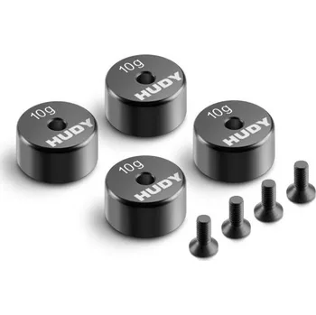 RC model auta HUDY PRECISION BALANCING CHASSIS WEIGHT 10g (4) - expresní doprava