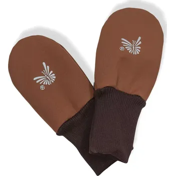 Rukavice ESITO | Rukavice softshell bezpalcové Brown - hnědá / 74 - 80