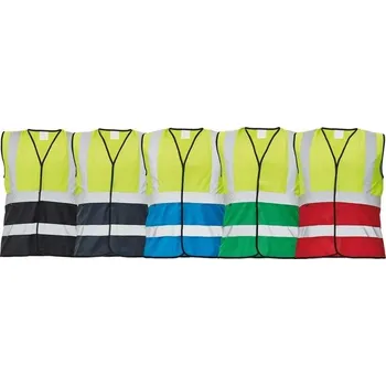 pracovní vesta Červa LYNX DUO Reflexní vesta reflexní žlutá M královská modrá 0303011589002