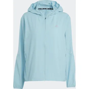 Pánská větrovka adidas RUN IT JACKET běžecká bunda - 0 - azurová - XS