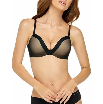 Podprsenka Push up podprsenka bez kostice Marc&André S21-0430 černá velikost 70C