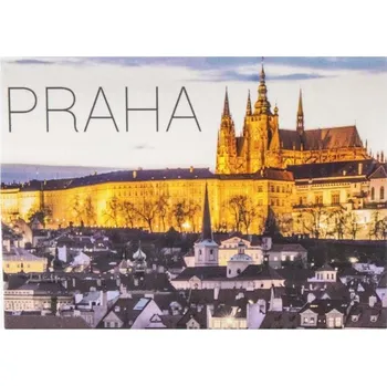 Dekorativní magnet GiftyCity Magnet - Pražský hrad GiftyCity