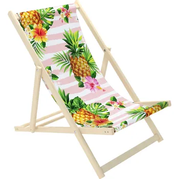 Dětské plážové lehátko Ananas