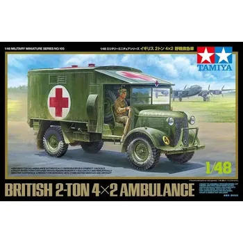 Plastikový model British 2t 4x2 Ambulance 1/48