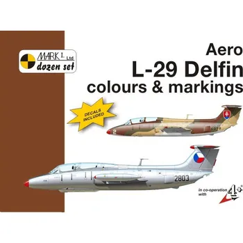 letadlo a vrtulník Aero L-29 Delfin colours and markings 1:72