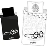 Dětské povlečení Harry Potter se svítícím efektem 140x200 cm + 70x90 cm