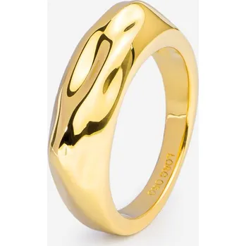 Prsten Amnos prsten pozlacená mosaz 54