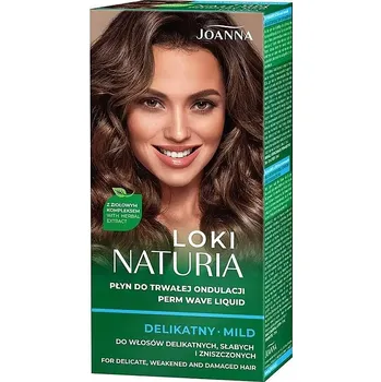 Stylingový přípravek Joanna Loki set trvalé ondulace a neutralizátoru 75 ml + 75 ml - jemná