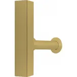 Tres 10710342OM Umyvadlový viditelný sifon; čtverhranný; výsuvný; s krytem - zlatá matná