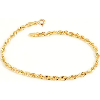 Náramek Dámský zlatý náramek Valis 19 cm ZLNA1571F + dárek zdarma