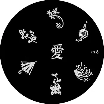 Razítkovací zdobící destička - M8