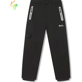 Dětské softshellové kalhoty KUGO HK5066 zateplené černé vel.146