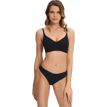 Podprsenka Dámská braletka bez kostice Lacy Skin Marc&André W24-1454 černá velikost 40