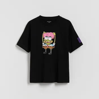 Reserved - Tričko SpongeBob - černý - 297GS-99X - 297GS-99X-170