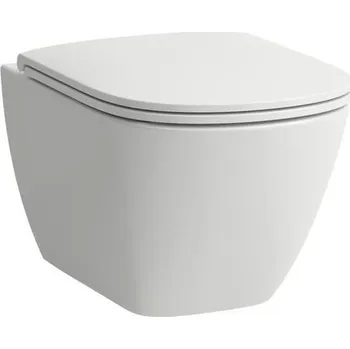 Klozet Laufen Lua závěsné WC Silent Flush 52x36 cm, rimless, hluboké splachování, bílá