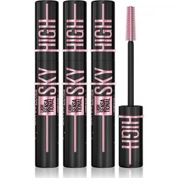 Dekorativní kosmetika MAYBELLINE NEW YORK Lash Sensational Sky High Cosmic Black prodlužující řasenka extra černá 7.2 ml