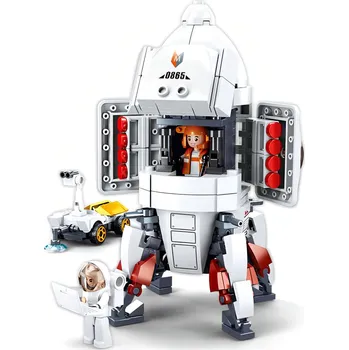 Stavebnice Sluban Space M38-B0923 Přistávací modul expedice Saturn