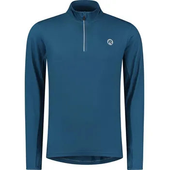 Běžecké oblečení Pánská běžecká mikina Rogelli CORE jemně zateplená, modrá L