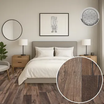 pvc podlaha PVC podlaha Breno MAXIMA PLUS Hunter oak S44 Označení šíře role: 3 m