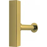 Tres 10710342OR Umyvadlový viditelný sifon; čtverhranný; výsuvný; s krytem - zlato