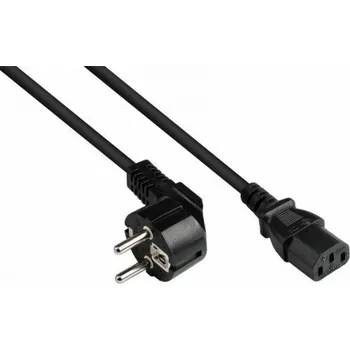 Napájecí kabel Alcasa Napájecí kabel Alcasa P0130-S075 Napájecí kabel černý 7,5 m Napájecí zástrčka Typ E+F C13 Panel