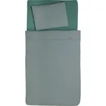 2-dílá sada mušelínového povlečení Heavens - zelená