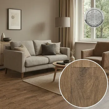 PVC podlaha Breno MAXIMA PLUS Ohrid oak S45 Označení šíře role: 4 m