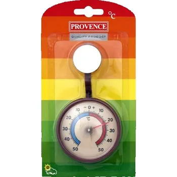 Domácí teploměr Venkovní teploměr -50-+50°C PROVENCE samolepicí 410001