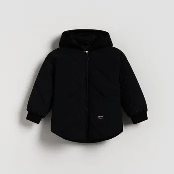 Chlapecká bunda Reserved - Bunda s kapucí - černý - 828ET-99X - 828ET-99X-110