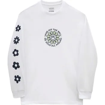 tričko pánské VANS PEACE OF MIND LS WHITE - L