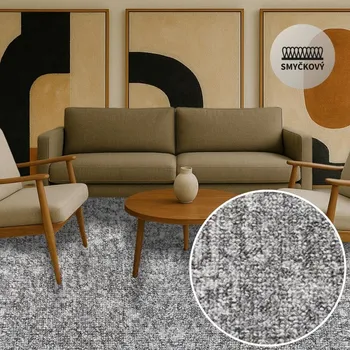 Koberec Metrážový koberec AZTEC 95 Označení šíře role: 4 m