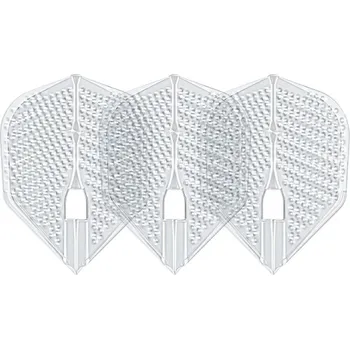 Šipka Letky na šipky L-Style Champagne integrated L3 Dimple, průhledné