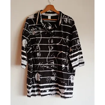 Dámská halenka Dámská halenka černo bílá