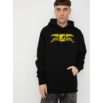 Pánská mikina Antihero Basic Eagle HD (black/gold) M, černá