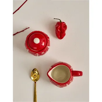 Cukřenka Sinsay - Cukřenka - červená - 506FP-33X - 506FP-33X-ONE