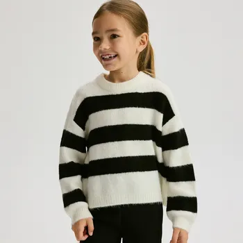 Dívčí svetr Reserved - Pruhovaný svetr - vícebarevná - 799FH-MLC - 799FH-MLC-158
