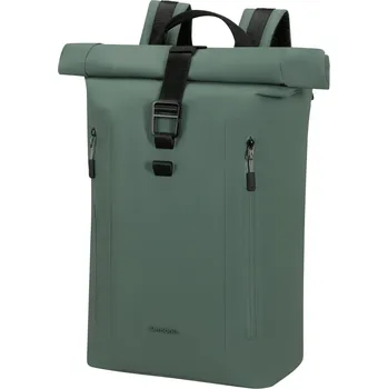 Školní batoh Samsonite COATIFY BIZ Rolltop Backpack 15.6" Green 23,5l + Sleva 5% s kódem AKCE5