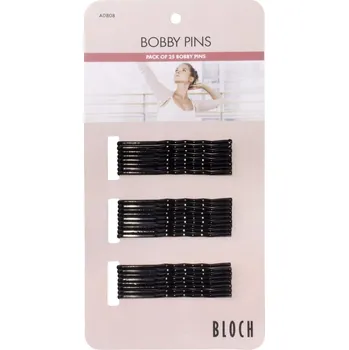 Ozdoba do vlasů Bloch,Sponky do vlasů - bobby pins A0808, černá