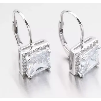 Náušnice Dámské náušnice stříbro 925 zirkon PKL-2279