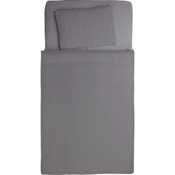 2-dílá sada mušelínového povlečení Heavens - šedá
