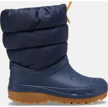 Dívčí zimní obuv Crocs Classic Neo Puff Boot T Navy/Gum 23-24